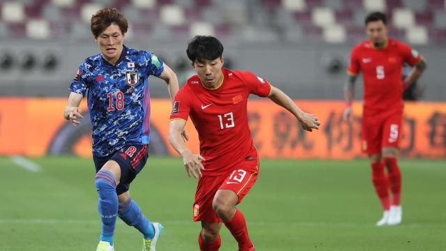 【世预赛】大迫勇也破门 中国0比1日本遭两连败